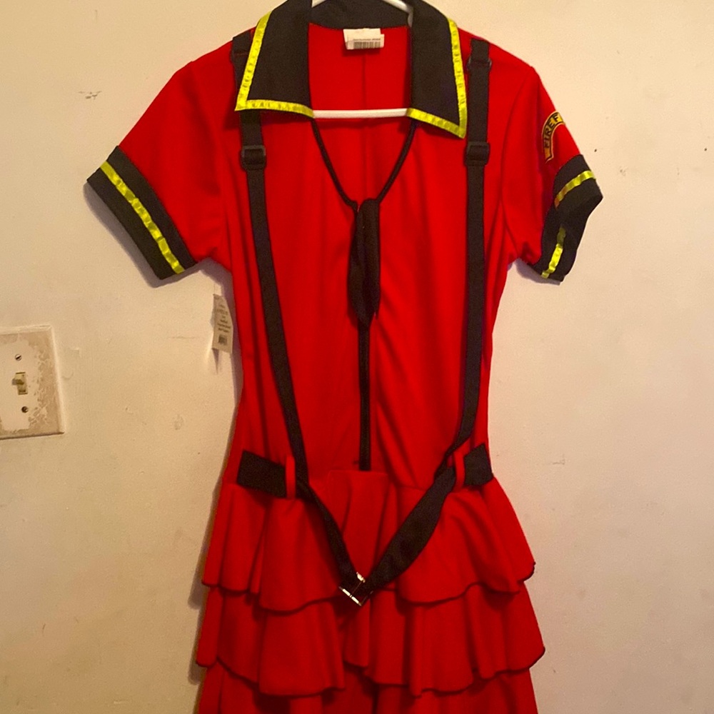 Halloween fire fighter costume